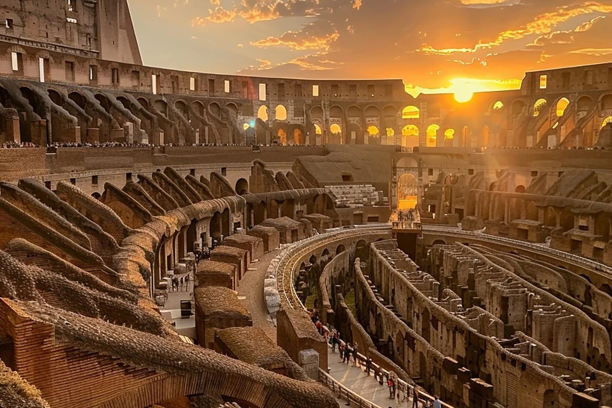Colosseum Tour at the Golden Hour